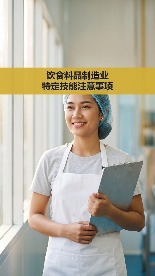 饮食料品制造业 特定技能注意事项