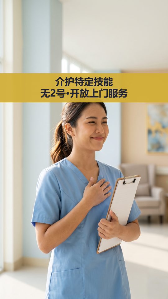 介护特定技能 无2号·开放上门服务