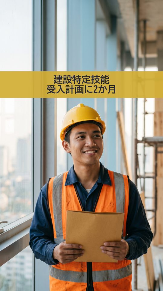 宮崎の特定技能は建設が5位|199人・受入計画の認定に2か月