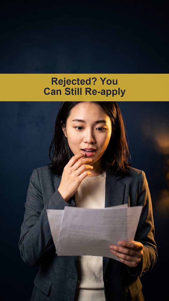Even if your visa status application is rejected, leaving Japan immediately is not always required.